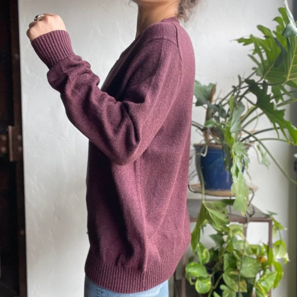 Croft & Barrow | Red Knit Crewneck Sweater - Picture 3 of 6